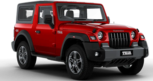 Mahindra Thar 4x4 Self Drive Car in Chandigarh